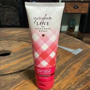 Bath & Body Works Pink Gingham Love Moisturizer